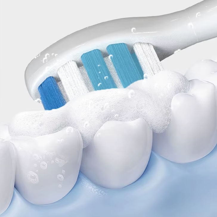 Brosse à dents électrique 2 en 1