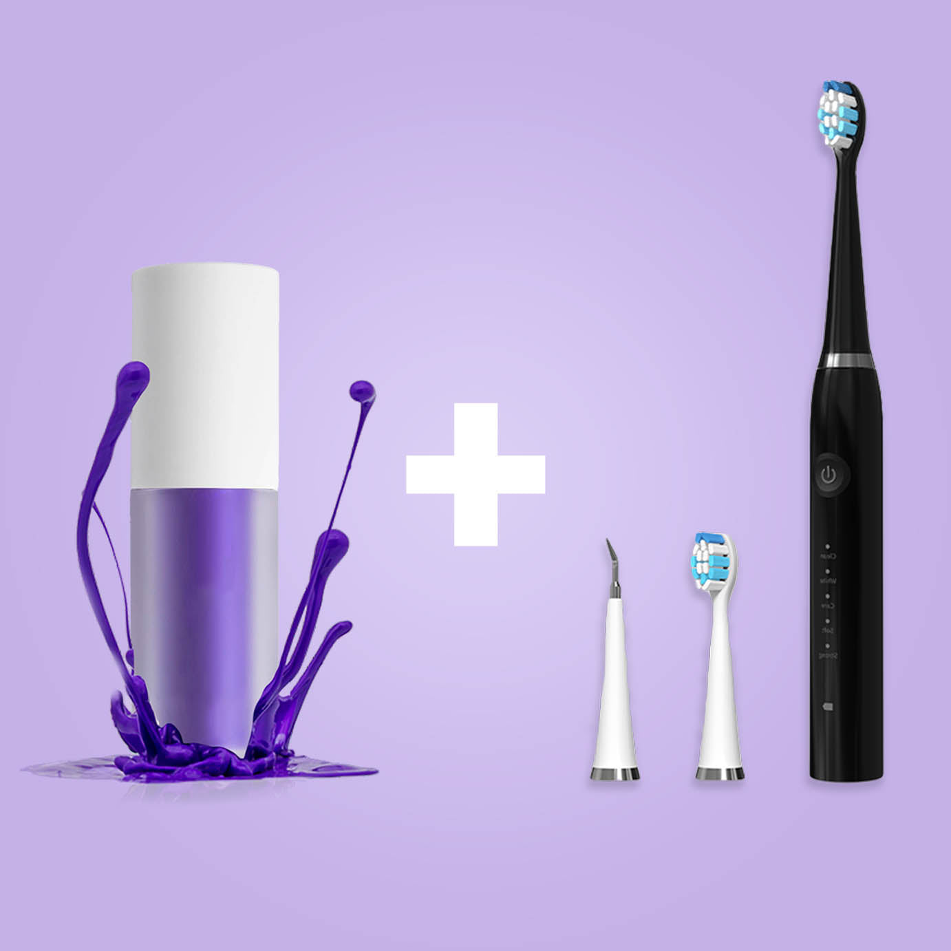 Whiter + Brosse électrique 2 en 1